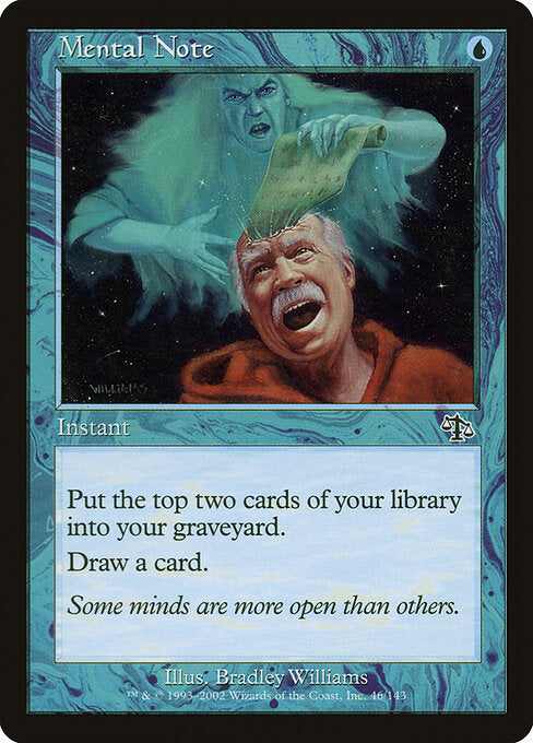 Mental Note - Magic: The Gathering JUD #46