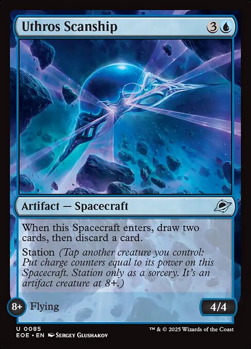 Uthros Scanship - Magic: The Gathering EOE #85
