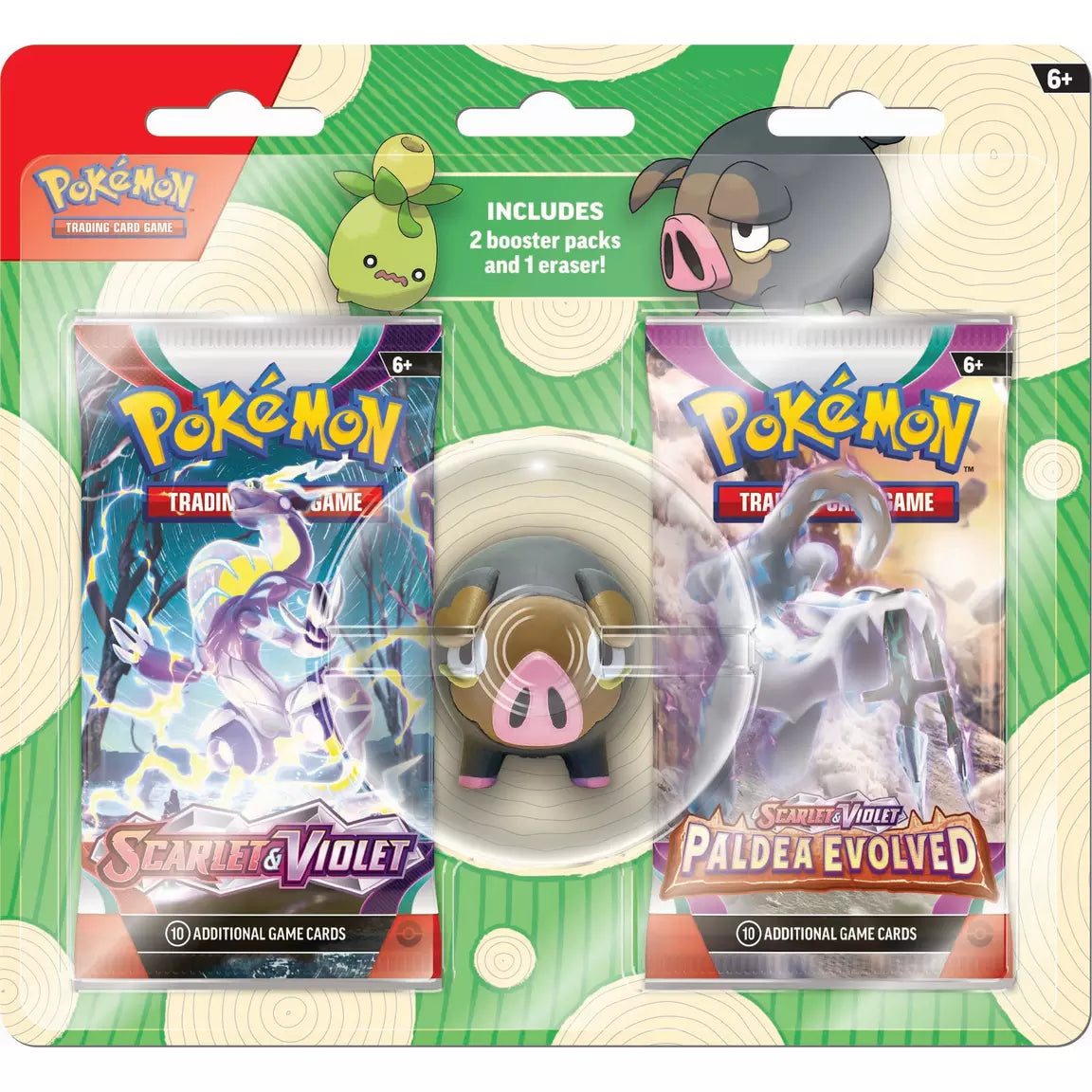 Pokémon TCG - Back to School Eraser Blister