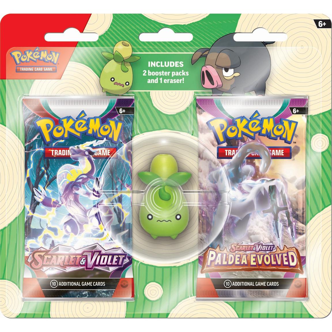 Pokémon TCG - Back to School Eraser Blister