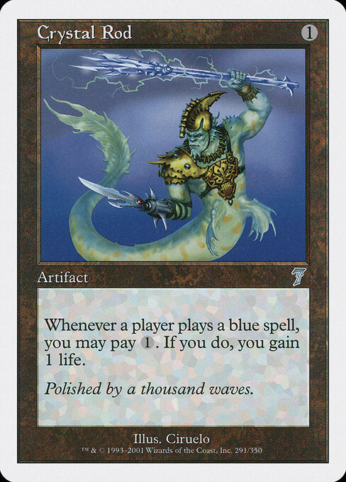 Crystal Rod - Magic: The Gathering 7ED #291