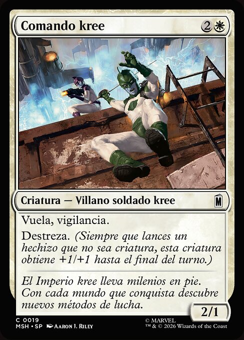 Kree Commandos · MSH #19 · ES