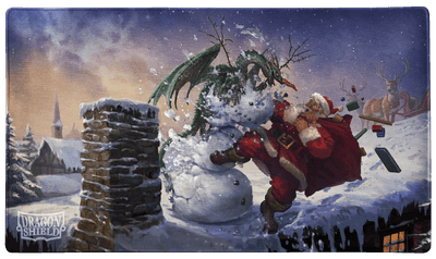 Dragon Shield: Playmat w/ Tube- 'Christmas 2025' Art, Limited Edition