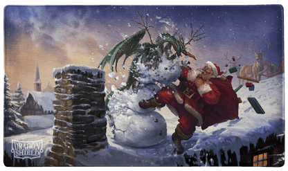 Dragon Shield: Playmat w/ Tube- 'Christmas 2025' Art, Limited Edition