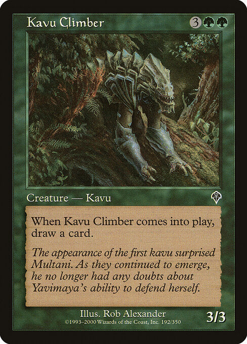 Kavu Climber - Magic: The Gathering INV #192