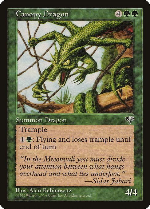 Canopy Dragon Mirage MIR
