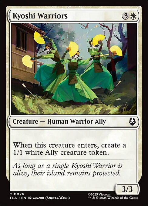 Kyoshi Warriors - Magic: The Gathering TLA #26