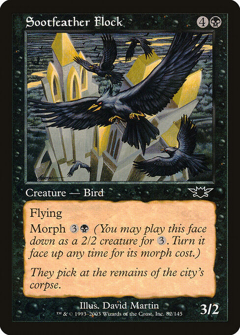 Sootfeather Flock - Magic: The Gathering LGN #82