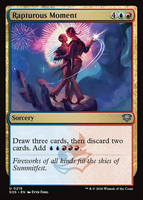 Rapturous Moment - Magic: The Gathering SOS #219