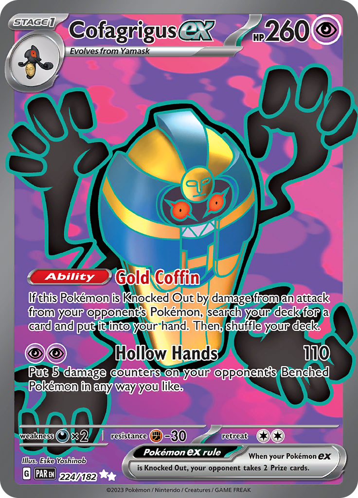 Cofagrigus ex - 224/182