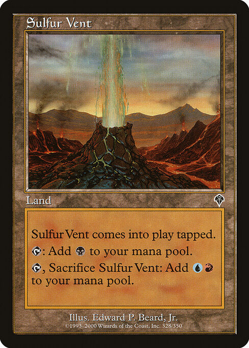 Sulfur Vent - Magic: The Gathering INV #328