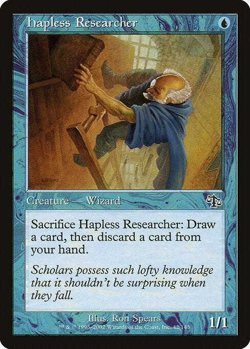 Hapless Researcher - Magic: The Gathering JUD #42