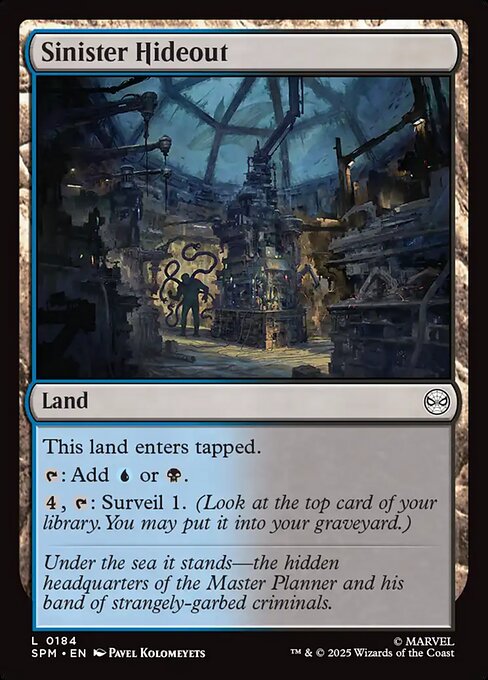 Sinister Hideout - Magic: The Gathering SPM #184