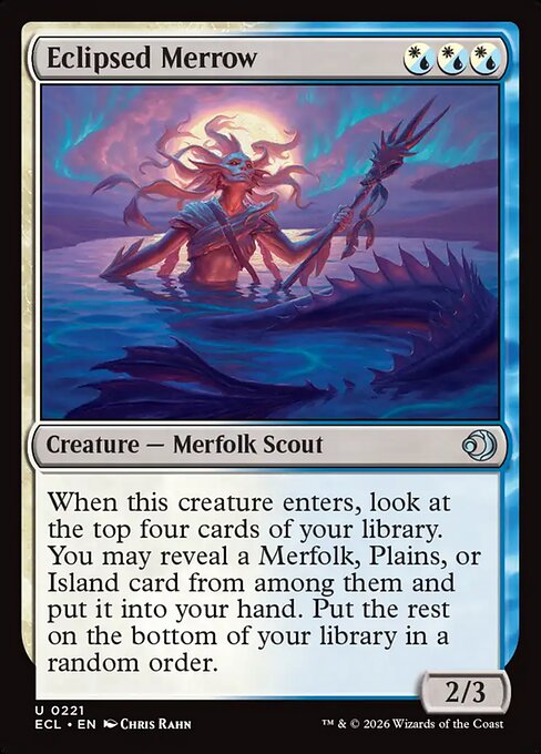 Eclipsed Merrow - Magic: The Gathering ECL #221