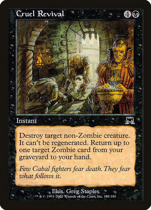 Cruel Revival - Magic: The Gathering ONS #135