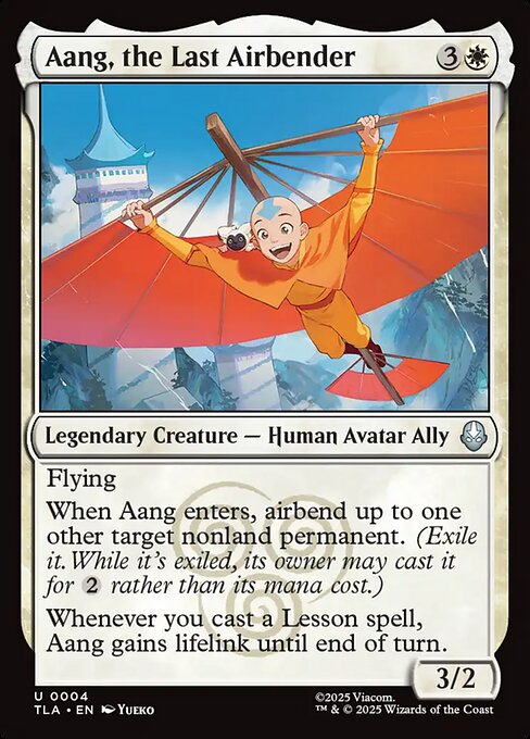 Aang, the Last Airbender - Magic: The Gathering TLA #4