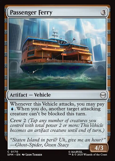 Passenger Ferry - Magic: The Gathering SPM #170