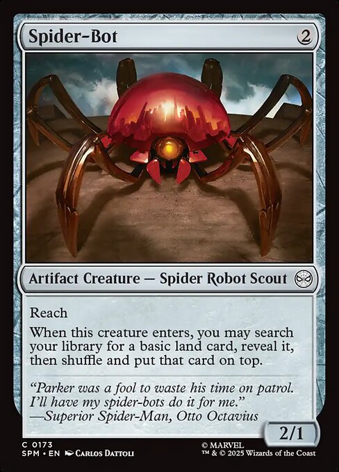 Spider-Bot - Magic: The Gathering SPM #173