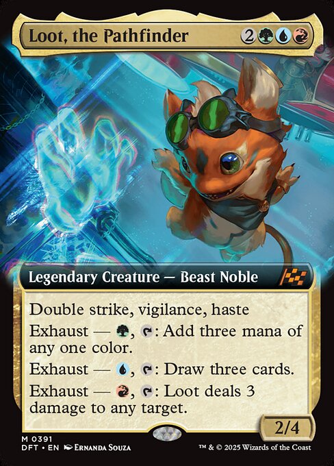 Loot, the Pathfinder - Magic: The Gathering DFT #391