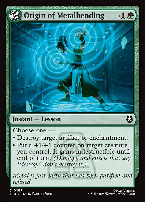 Origin of Metalbending - Magic: The Gathering TLA #187