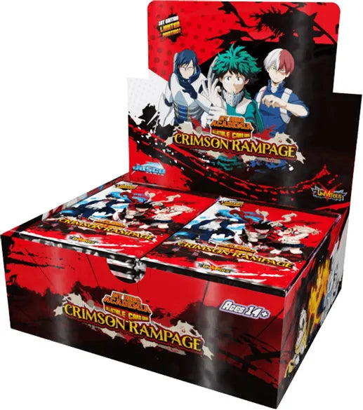 My Hero Academia CCG - Crimson Rampage Booster Box