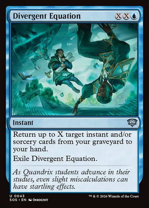 Divergent Equation - Magic: The Gathering SOS #43