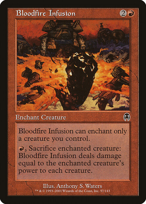 Bloodfire Infusion - Magic: The Gathering APC #57