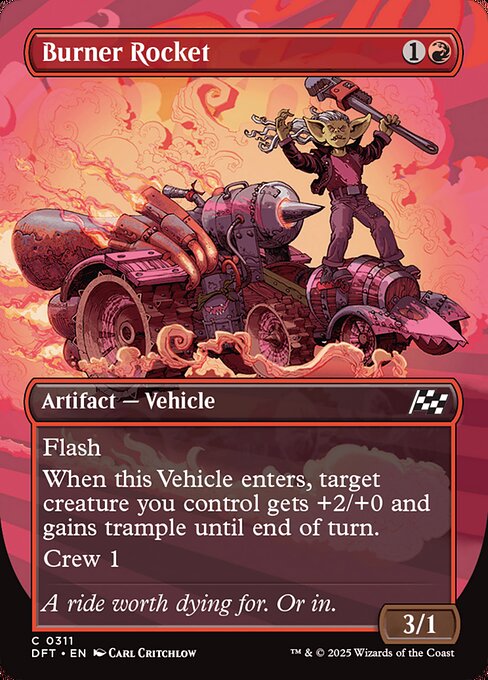 Burner Rocket - Magic: The Gathering DFT #311