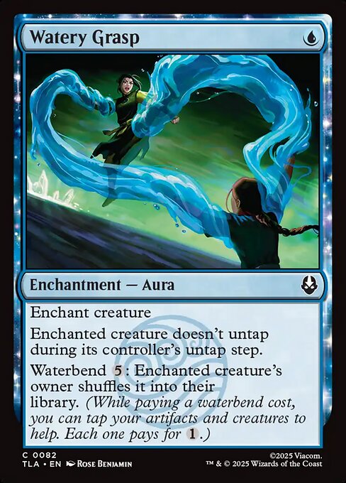 Watery Grasp - Magic: The Gathering TLA #82