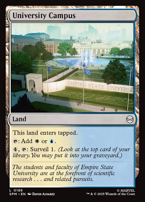 University Campus - Magic: The Gathering SPM #186