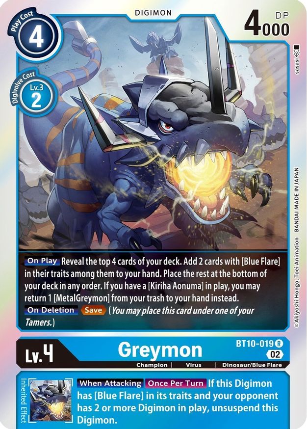 Greymon  - BT10-019