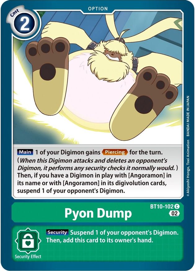 Pyon Dump  - BT10-102