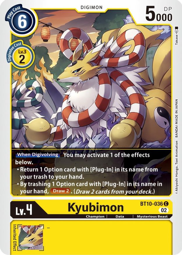 Kyubimon  - BT10-036