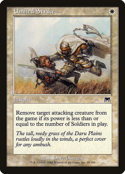 Unified Strike - Magic: The Gathering ONS #58