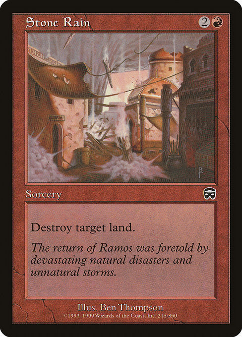 Stone Rain Mercadian Masques MMQ