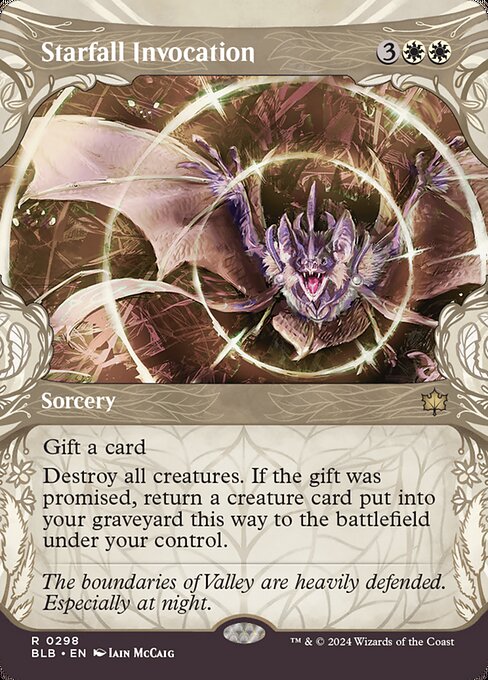 Starfall Invocation Bloomburrow blb