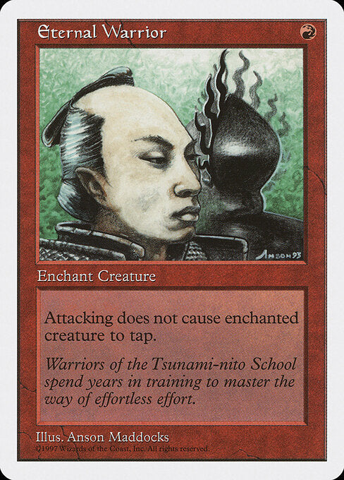 Eternal Warrior - Magic: The Gathering 5ED #225