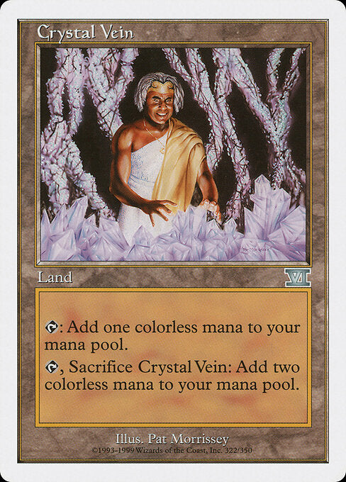 Crystal Vein - Magic: The Gathering 6ED #322