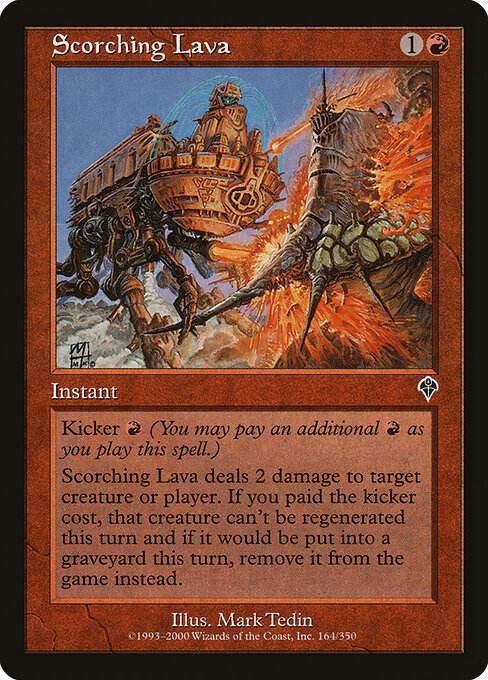 Scorching Lava - Magic: The Gathering INV #164