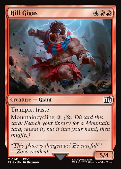Hill Gigas - Magic: The Gathering FIN #141