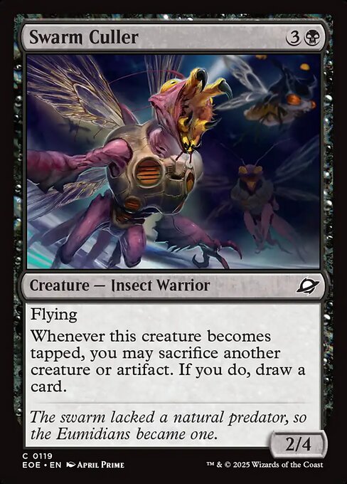 Swarm Culler - Magic: The Gathering EOE #119
