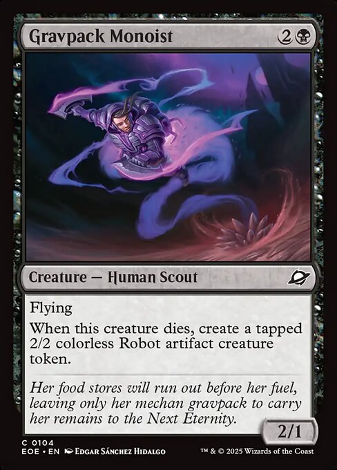 Gravpack Monoist - Magic: The Gathering EOE #104