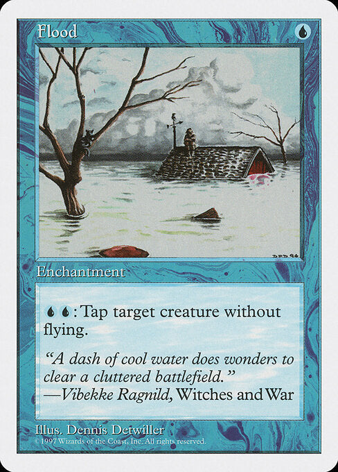 Flood - Magic: The Gathering 5ED #87