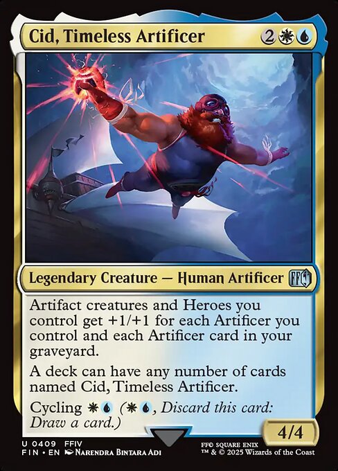 Cid, Timeless Artificer - Magic: The Gathering FIN #409