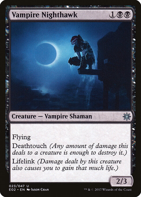 Vampire Nighthawk - Magic: The Gathering E02 #23