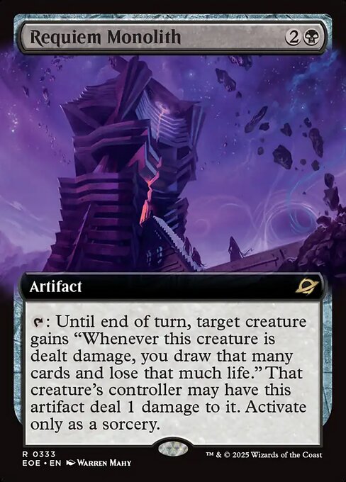 Requiem Monolith - Magic: The Gathering EOE #333