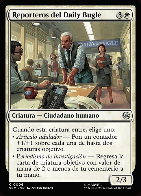Daily Bugle Reporters · SPM #6 · ES