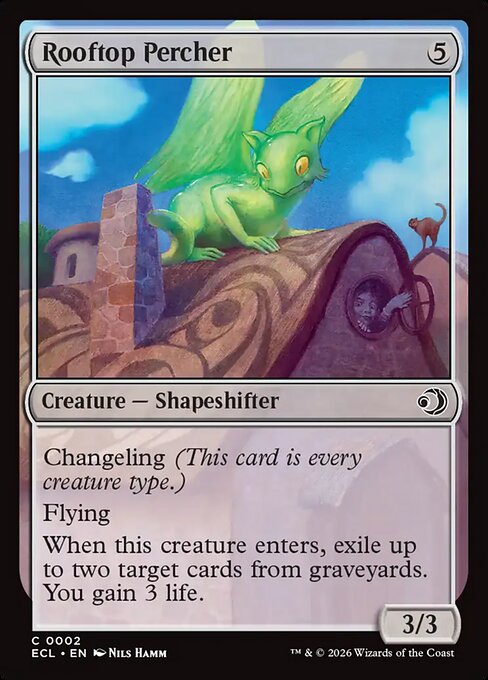 Rooftop Percher - Magic: The Gathering ECL #2
