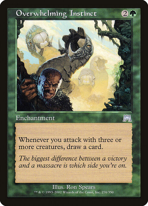 Overwhelming Instinct - Magic: The Gathering ONS #276