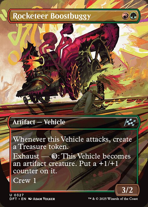 Rocketeer Boostbuggy - Magic: The Gathering DFT #327